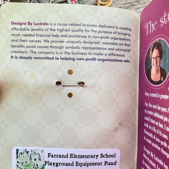 Pins By Lucinda Children Sledding Winter Brooch Pin Kids Playing in Snow Pin - Picture 5 of 5